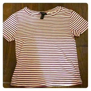 Forever 21 pink crop top